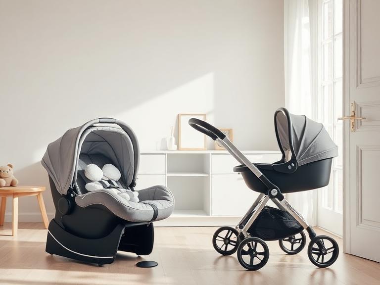 Higienização de bebê conforto